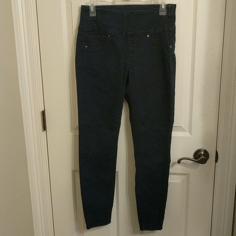 Spanx Dark Wash Denim Jeggings